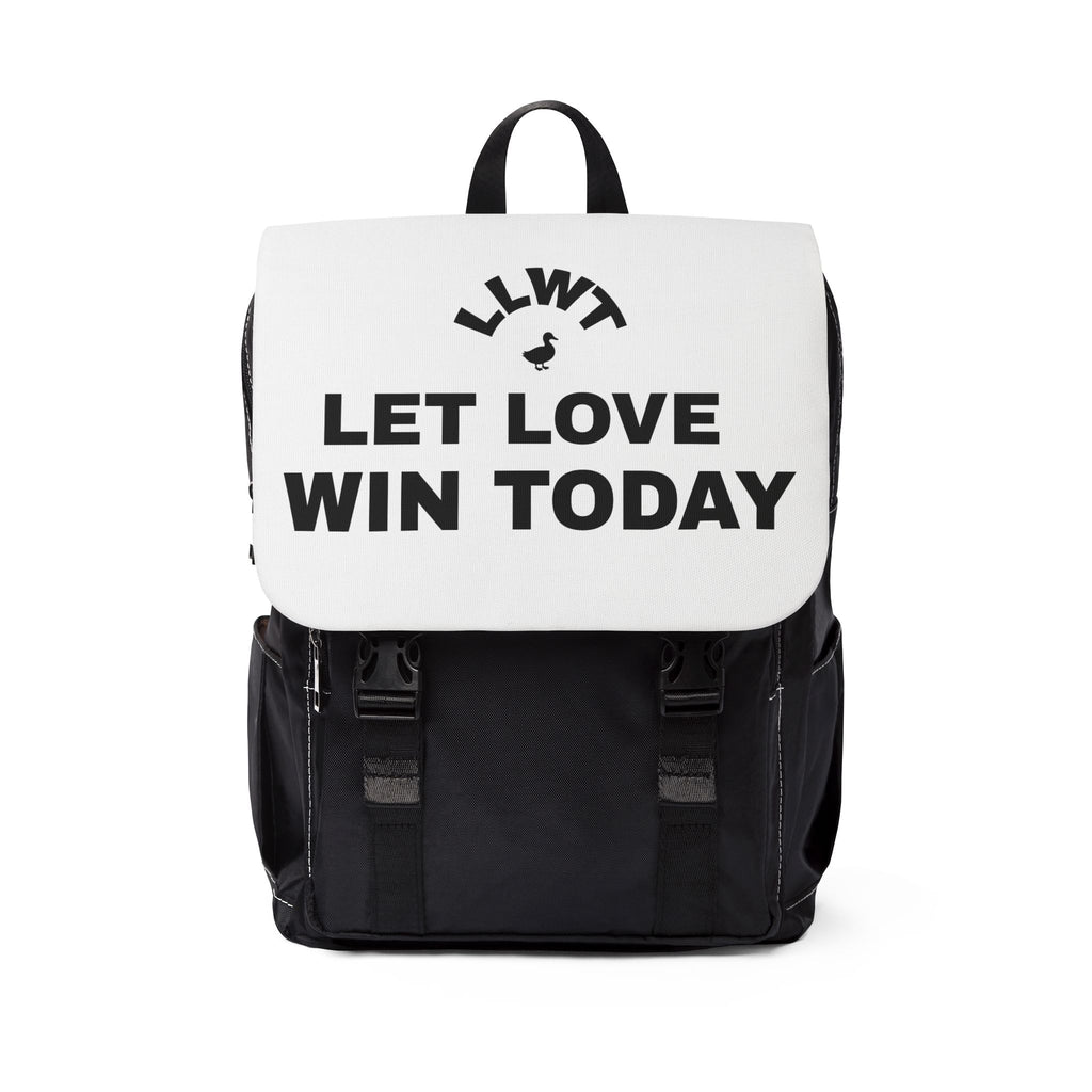 Let Love Win Today Backpack